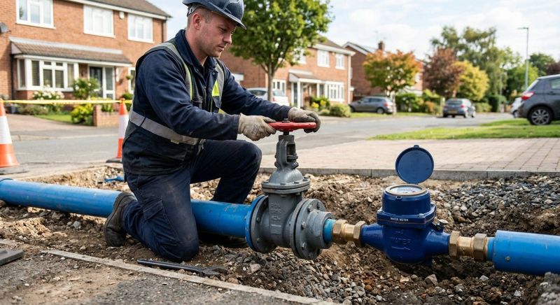 Water Main Repair project example