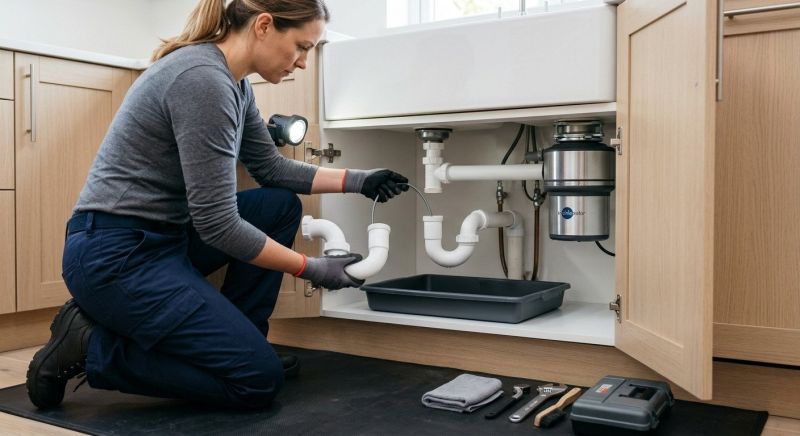 Clogged Drain Repair project example