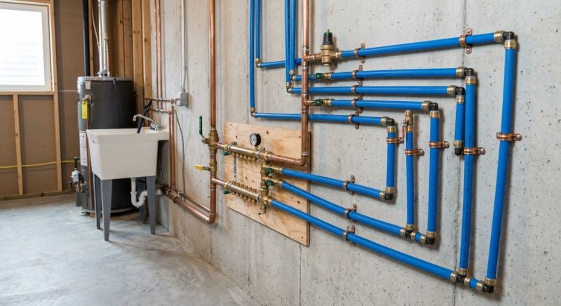 Water Line Installation project example